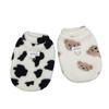 Cartoon Bear Dog Clothes Thickened Winter Dog Jacket New Dog Costume  For Small Medium Dog