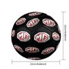 Mg Logo Design Inspiration Size 5 Soccer Ball,Indoor/Outdoor Suitable for Training Matches Tournaments Practice Games Perfect Gift for Fan