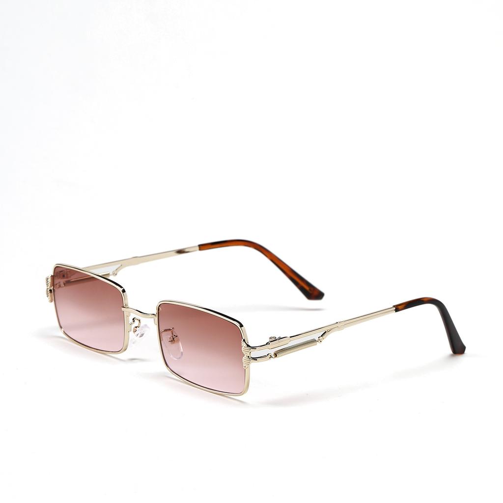 Glasses S3057 Metal Retro Square Small Frame Sunglasses, Student Sunglasses For Women