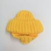 Red Knitted Pet Dog Hat Winter New Year Love Design Wool Cap  Warm Cold-Proof Puppy Headwear Fashionable Festive Pet Accessory