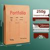 50 Kraft Paper Transparent A4 File Folders - Thickened Quality Office Personnel Bags