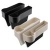 Car Seat Gap Filler Organizer Box Car Front Seat Storage Holder ABS Auto Seat Crevice Slit Organizers Box Universal Car Interior