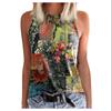 Women's Top Colorful Print Block  Top Stylish  Tank