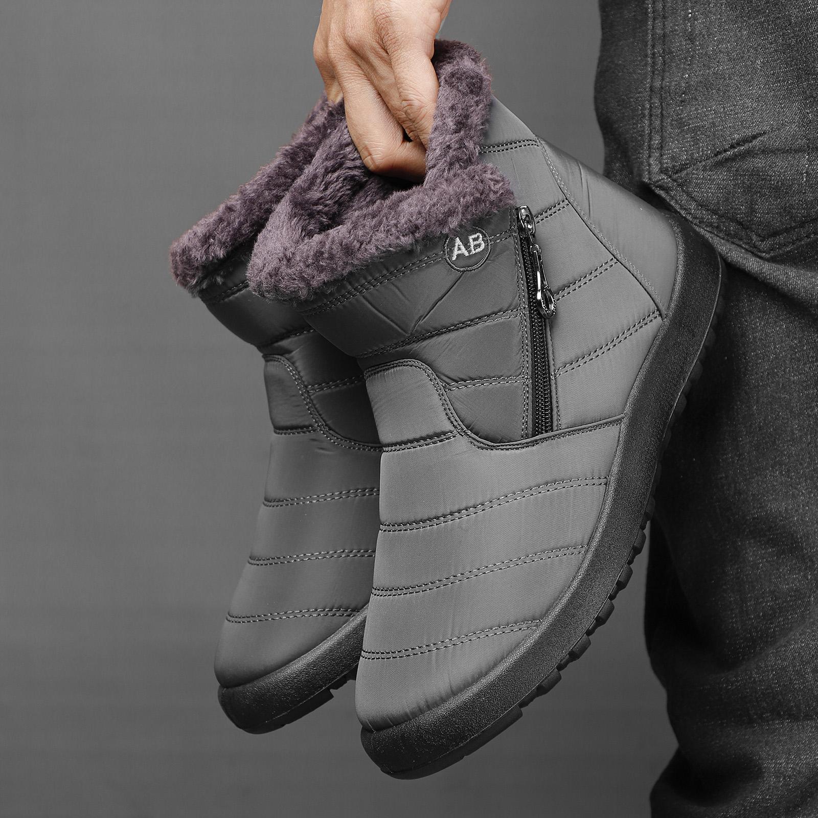 

Мужские Женские Ботинки Высокого Качества Сохраняют Тепло Мужские Снежные Ботинки Нескользящие Зимние Ботильоны Уличная Зимняя Обувь Мужские Женские Теплые Кроссовки 36