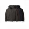 Couple Solid Color Hooded Padded Jacket Loose Fit Winter Outdoor Warm Coat