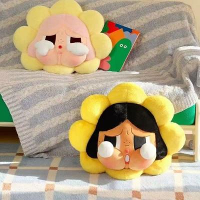 POP MART weinendes Baby trauriger Club Plüschpuppe Geburtstagsgeschenk rosa süßes Mädchen superweich Sofa