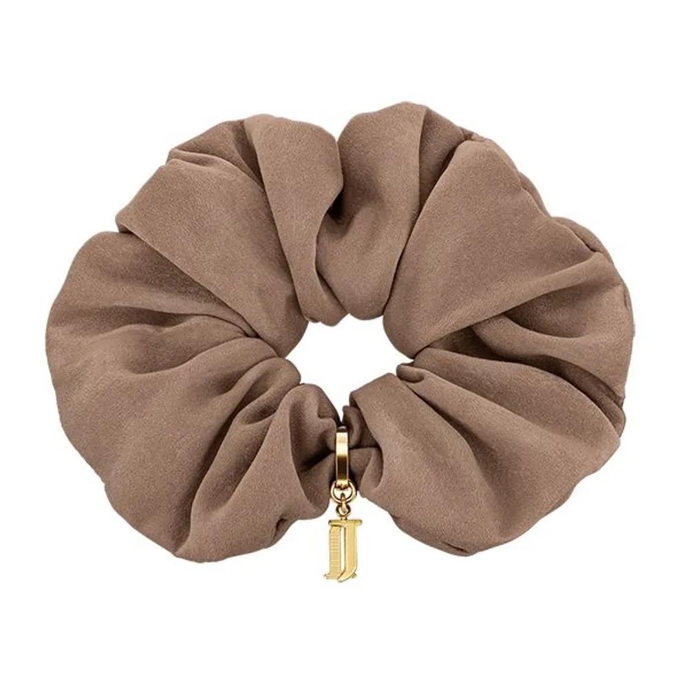 LALA J Suede Hair Scrunchie - Sand Beige (JALJHS2BF830FA000)
