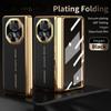 For Honor Magic V5 and Magic V3 Case Ultimate Design Leather Dual Hinge Protection Anti-Scratch and Anti-Fingerprint Case Cover