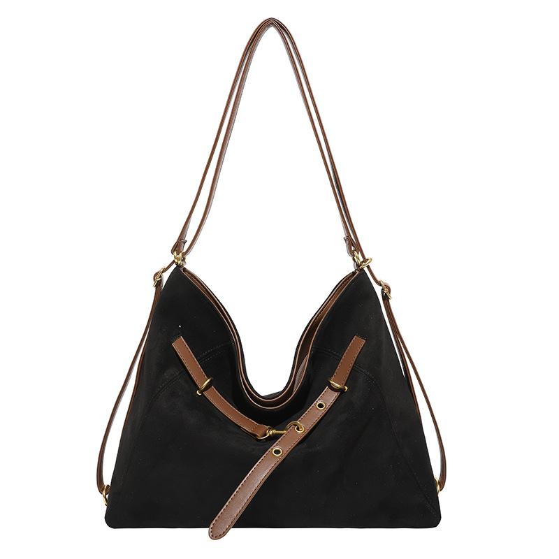 Premium tote bag women's new autumn and winter retro fashion messenger bag large capacity shoulder bag