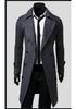 Luxury Men's Double-Breasted Wool Coat (M-XXXL)