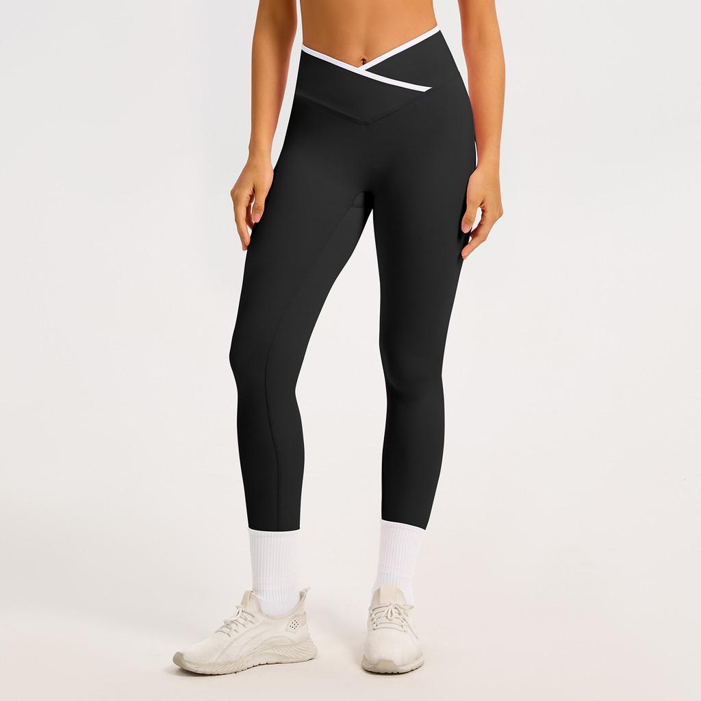 High Waist Yoga Pants For Women With Moisture Wicking Fabric For Running And Fitness