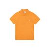 New MLB Base Logo Polo Shirts Women's Orange 3FPQ02023-14ORS