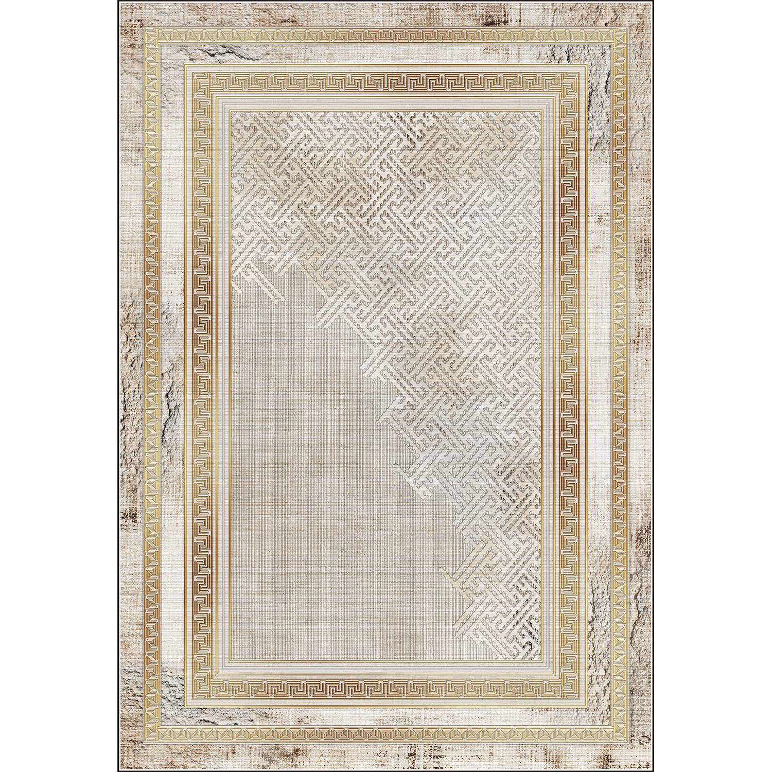 

Eliana Home Washable Printed Carpet LNA095-FNL382 50x80 бежевый
