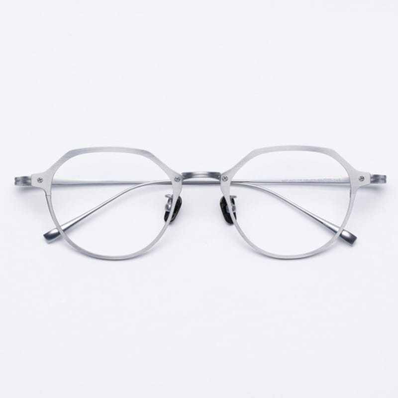 MATTEPUZ MP-09 Titanium Glasses SILVER