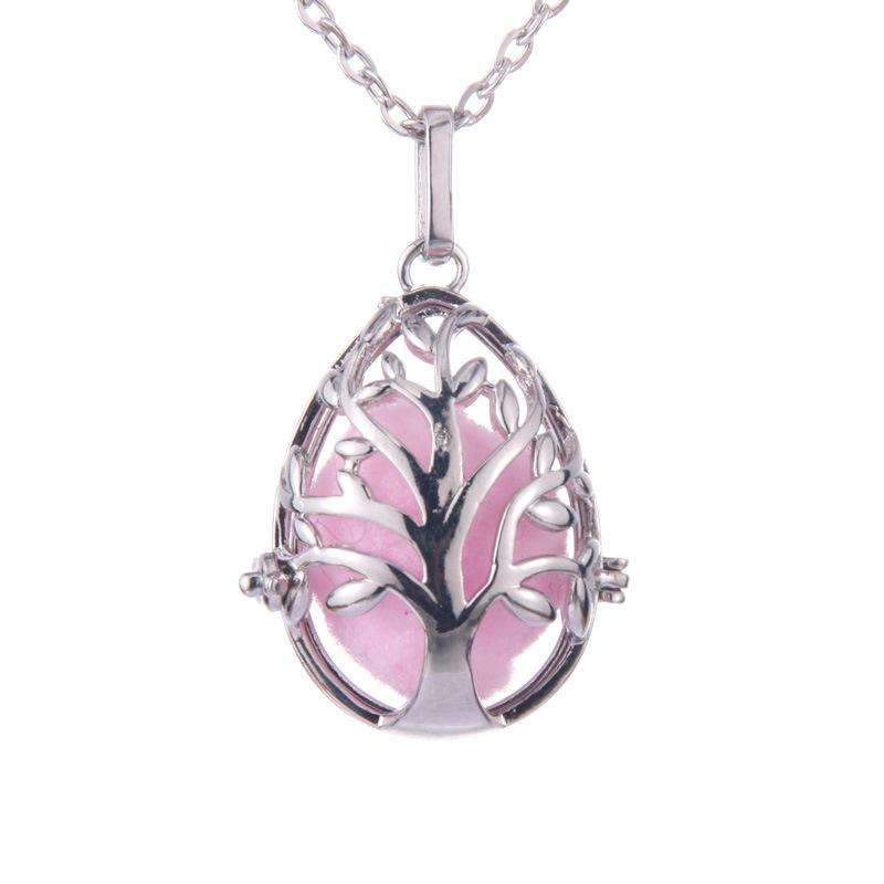 Hot-selling Aromatherapy Ancient Silver Style Cage Type Hollow Necklace Essential Oil Diffuser Perfume Box Ancient Hanfu Accessories