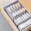 3 piece Storage Box Washable Foldable Household Drawer Underwear Compartmentalization Box