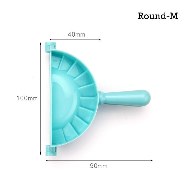 Creative Dumplings Mold Household Kitchen DIY Heart Butterfly Flower Shape Dumplings S/M/L Baking Plastic Mold Jiaozi Moulds