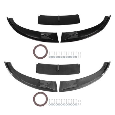 3PCS Front Bumper Lip Spoiler High Strength Sporty Bumper Lip Chin Splitter Diffuser for E60 E61 M5