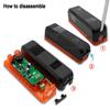 12-24V 180° Photoelectric Sensor for Automatic Gate Garage Barrier Door Detector With Alarm Lamp Photocell Infrared Beam Sensor