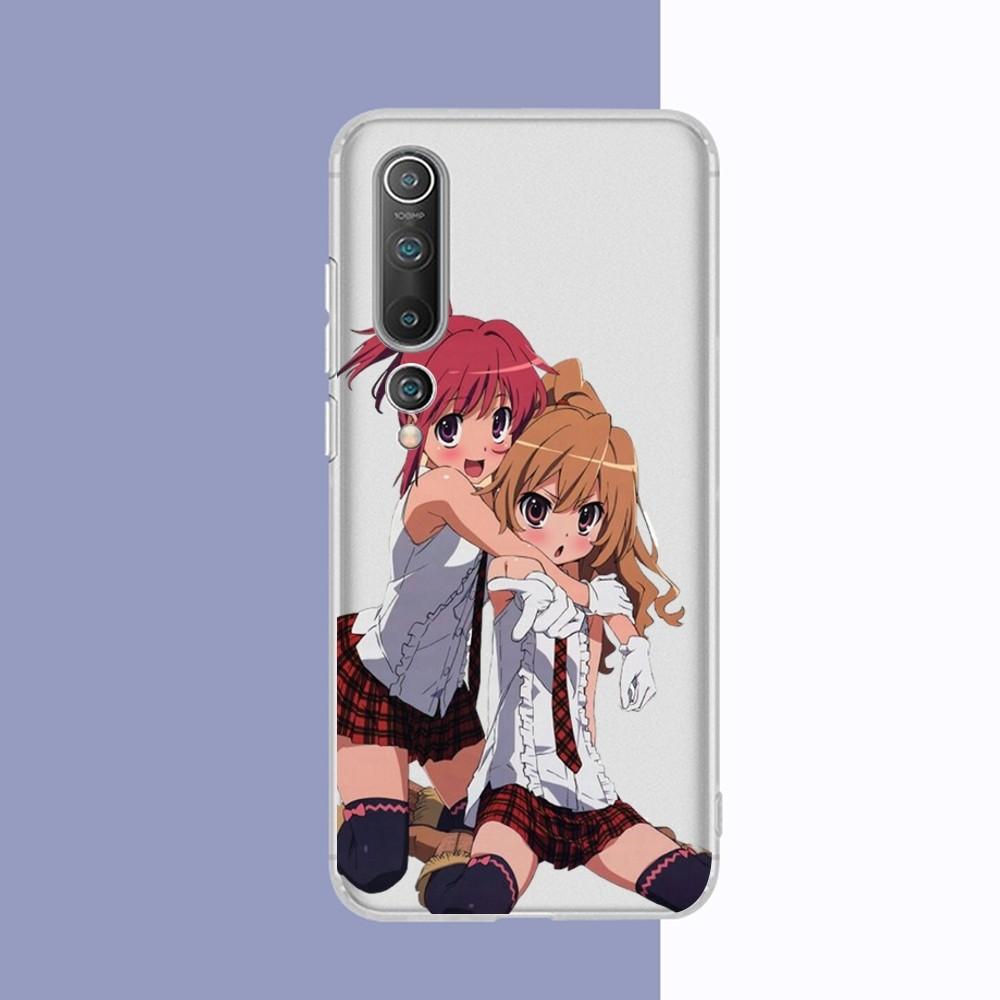 Toradora Taiga Aisaka anime Phone Case For Samsung S 20 21 22 23 for Redmi Note7 8 9 10 for Huawei P20 30 40 Clear Case