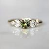 Huitan Colored Cubic Zirconia Women Rings for Wedding Party Luxury Gold Color Bright Female Rings Party Trendy Jewelry Drop Ship
