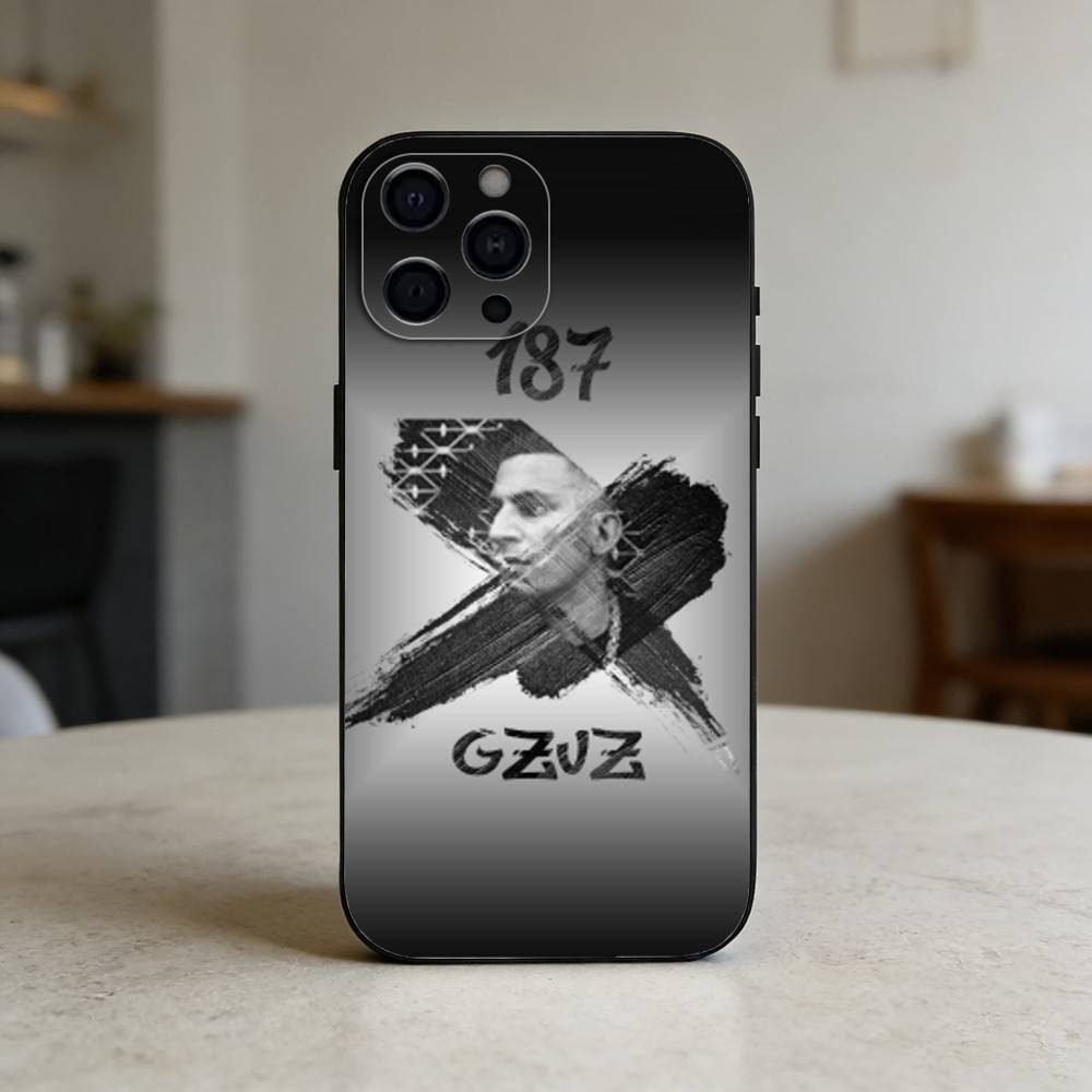 S-Strassenbande 187 M-Music Phone Case Silicone black Soft For IPhone 17,16,15,14,13,12,11,SE,Plus Pro Max iPhone15plus