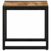 Coffee Table Brown 40 X 40 X 38 Cm Solid Mango Wood