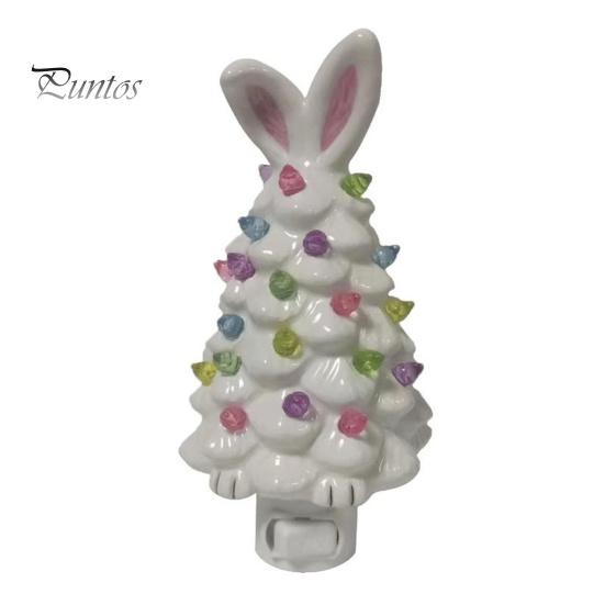 

Пасхальный кролик, лампа на дереве, смоляная машина-кролик, мигающая декоративная лампа, светодиодная подсветка, фигурка животного, статуя, скульптура, весеннее пасхальное украшение для рабочего стола C