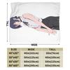Chainsaw Man Reze   Blanket  Picnic Flannel Throw Blanket For Outdoor Super Warm Custom Quality Bedspread Gift Idea