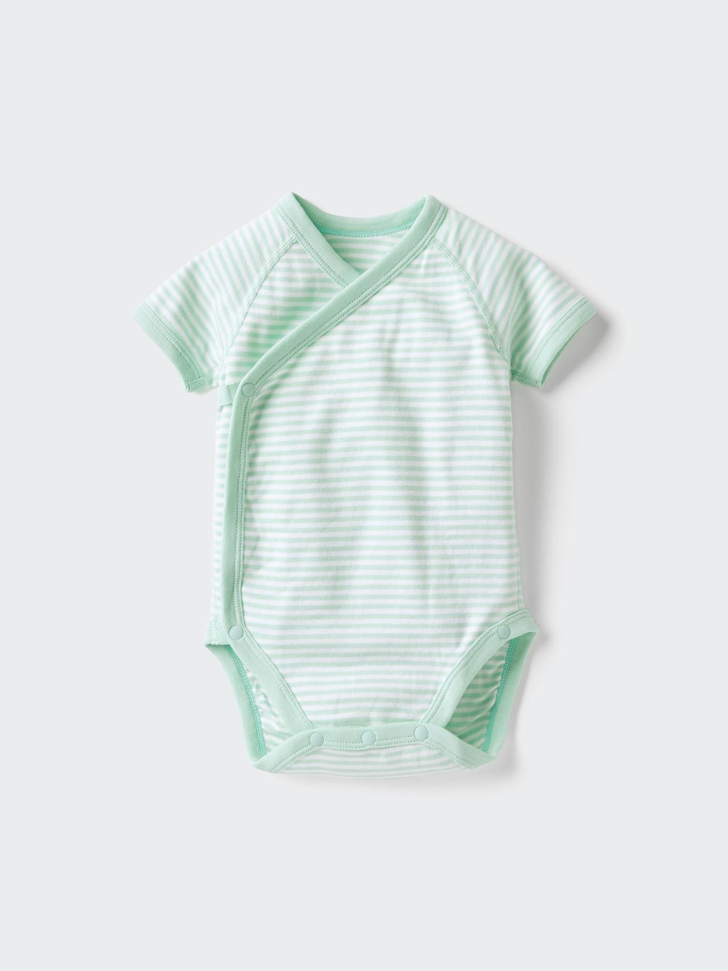 

Боди UNIQLO JAPAN с короткими рукавами и вырезом спереди 50 LIGHT GREEN/60