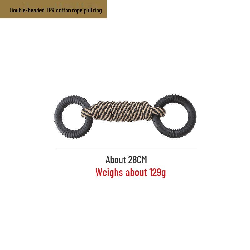 Durable Woven Cotton Rope Chew Toy for Large Dogs
