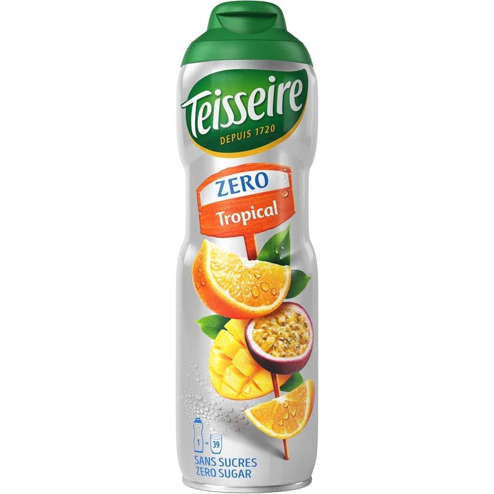 Teisseur Sugar-Free Zero Tropical Syrup 600Ml