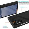 For Samsung Galaxy Z Fold 7/6 Phone Case, Case and Film Integrated Design, with Pen, Striped Appearance