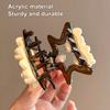 2Pcs Cute Star Hair Claw Clips Y2K Star Cartoon Cat Designs Headwear Long Curly Straight Hair Ponytail Holder Summer Hairpins
