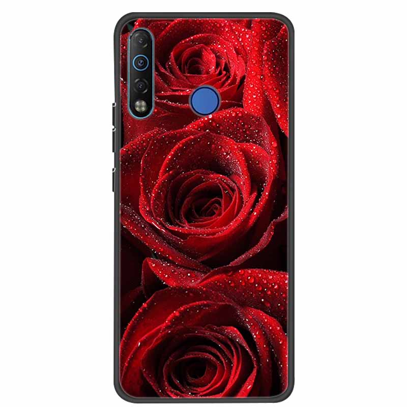 Case For TECNO Camon 12 Air Luxury Silicone Soft Shockproof TPU Back Cover for Tecno Camon 12 CC6 Case Camon12 Funda Love Coque