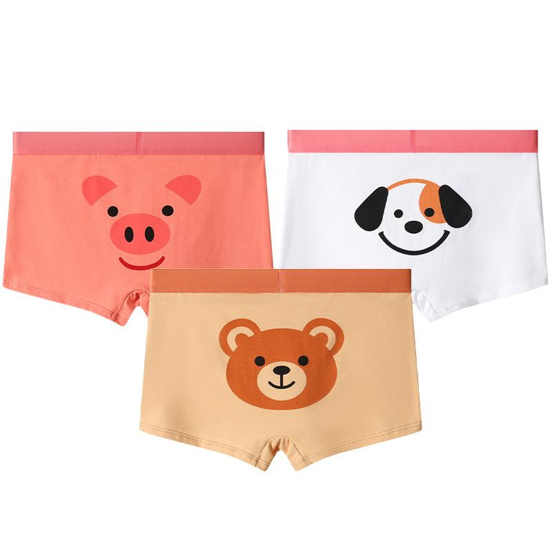 Cartoon Animals Cotton Boxer Men Underwear Underpants Mens Boxers BoxerShorts Man Panties