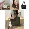 Large Capacity Canvas Tote Bag For Women 2024 Spring New Stylish Letter Design