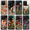 Colorful Mushroom Phone Case For Xiaomi Redmi Note 10 11 12 13 14 15 Pro Plus 11S 12S 14S 11T 11E 10S Soft TPU Back Cover Redmi