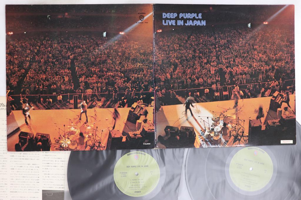 LP Record DEEP PURPLE - Live In Japan P50667W WARNER BROS 1972 Japan Rock Used