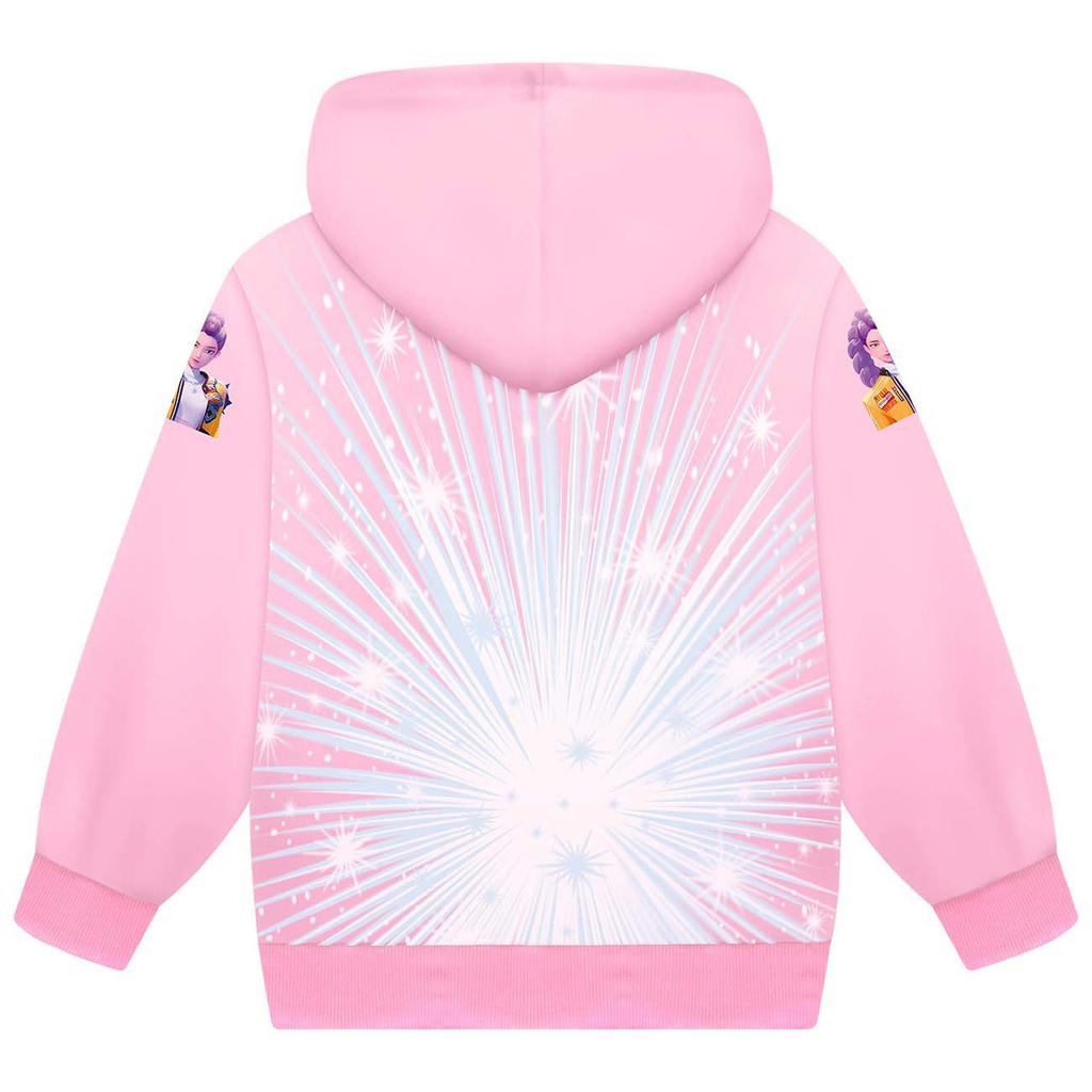 Girls Boys Hoodie Casual School Outdoor Sweatshirts For 2-12 Years Kids