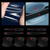 knpc3 4/8Pcs Car Door Handle Anti-scratch Protection Film Stickers For Mitsubishi 9 Ralliart X EX ASX L200 Colt Outlander Pajero Cross
