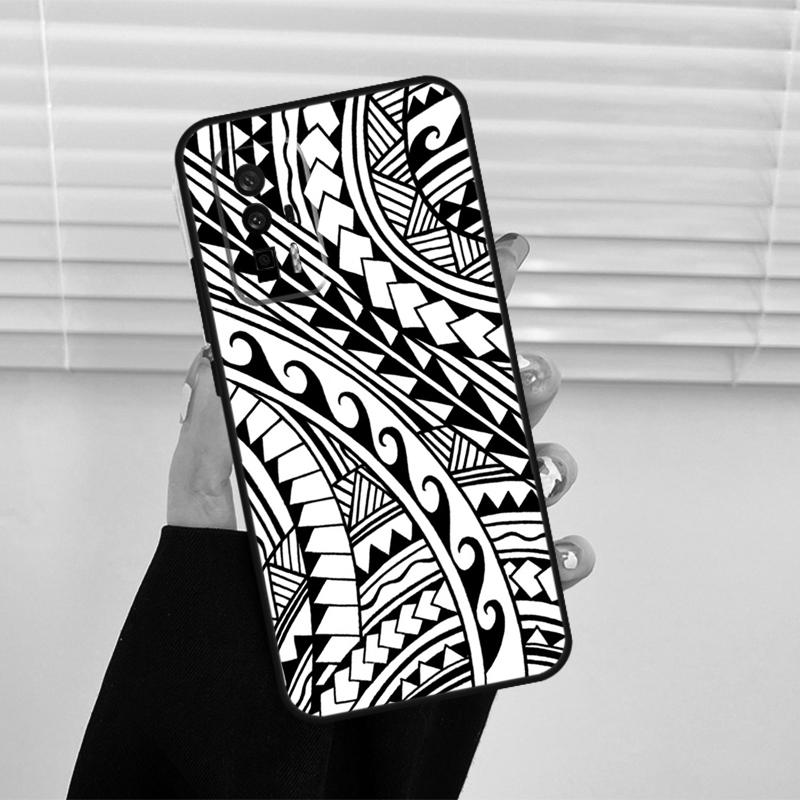 Polynesian Pattern Design Cover For Xiaomi 15 14 13 Ultra 11T 12T 13T 14T Pro POCO X7 Pro X3 X5 X6 M6 F5 F6 Pro Case