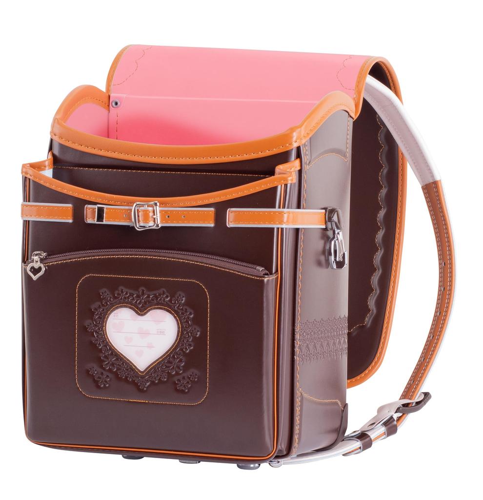 Fuwari School Large for 2021 Made in Repair A4 Flat File Tablet PC Brown x Backpack, Capacity, Lightweight, Girls, Model, Japan, 6-Year Warranty,