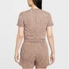 Nike Casual Round Neck Pullover Simple Short Sleeve T-Shirt Women Tops HV2398-214