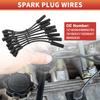 UXCELL 8 Pcs Spark Plug Wire Ignition Coil Cable No.12192064 for Cadillac CT5 V8 6.2L