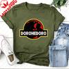 Dorohedoro Kaiman Eat T-Shirt Funny Dorohedoro Creative Shirt Dinosaur Lover Gift Tee Retro Manga Enthusiast Tshirt Menunisex T