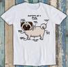 Anatomie van een Mopshond Huisdierliefhebber Bestseller Grappige Meme Cadeau T-shirt M1427