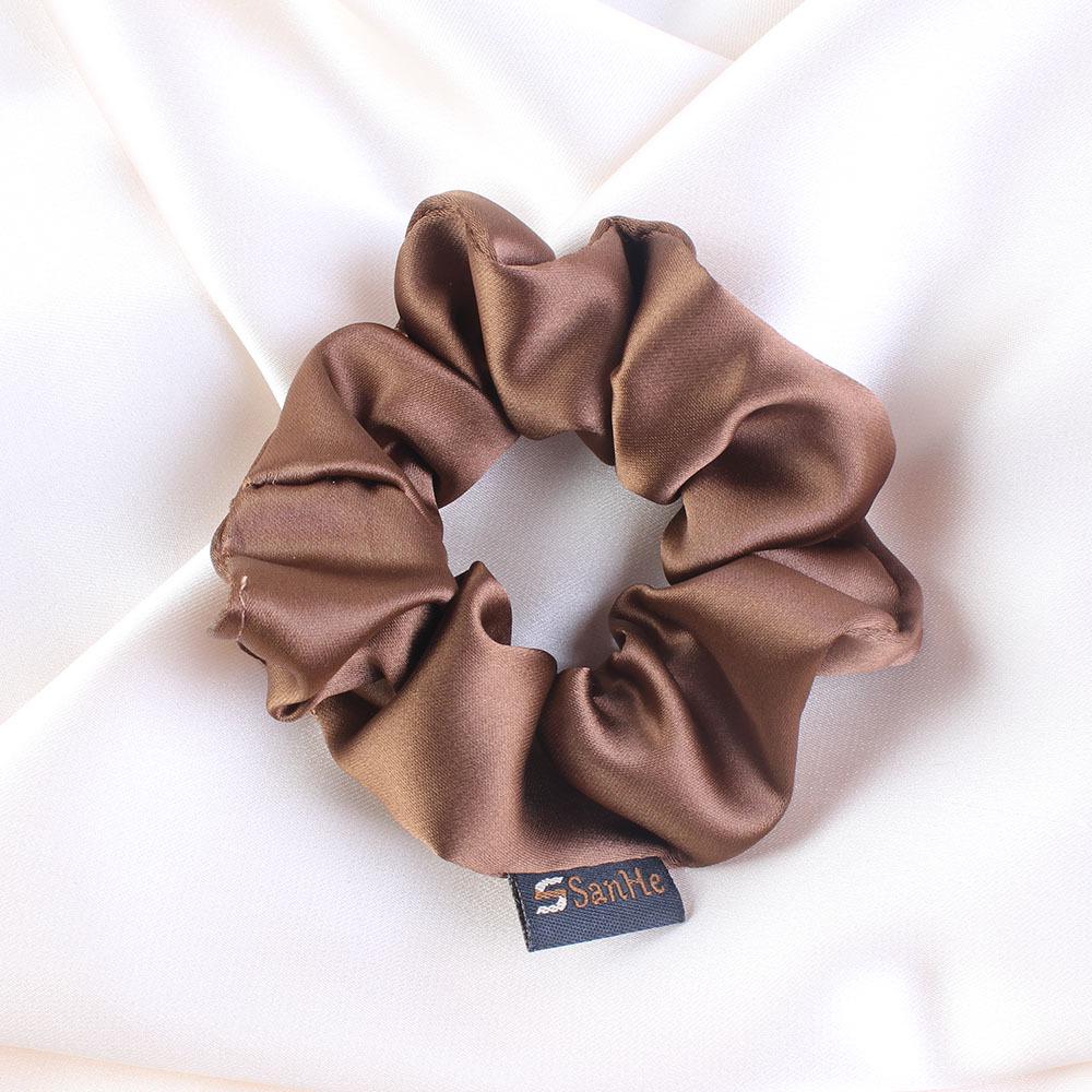Vintage High-Elastic Korean Hairband and Scrunchie Set