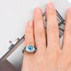 Retro Vintage Eye Rings Gothic Rings Exaggerated Punk Eyes Rings Jewelry for Men Women Fashion