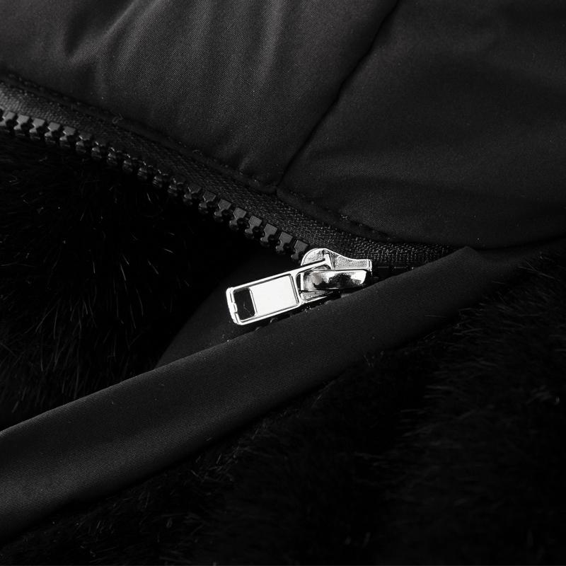 Mâneci Detașabile Parkas Femei la Modă Paltoane de Iarnă cu Glugă Groase Călduroase Jachete de Damă